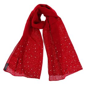 FASHIONGEN ALOISE Bordeaux Kadın Şal