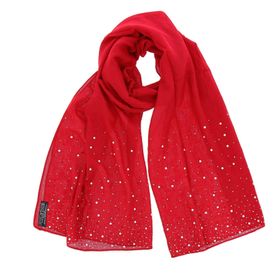 FASHIONGEN ALOISE Rot Kadın Şal