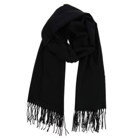 FASHIONGEN Paşhmina BACHRA Siyah Kadın Şal