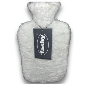 Fashy Termofor Beyaz Peluş Kılıflı 2 lt Sıcak Su Torbası