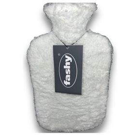 Fashy Termofor Beyaz Peluş Kılıflı 2 lt Sıcak Su Torbası