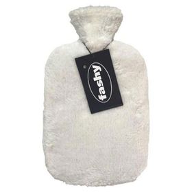 Fashy Termofor Beyaz Peluş Kılıflı 2 lt Sıcak Su Torbası