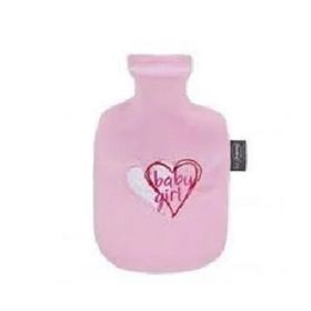 Fashy Termofor Kılıflı Pembe 0,8 lt Çocuk Sıcak Su Torbası