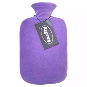 Fashy Termofor Lila Polar Kılıflı 2 lt Sıcak Su Torbası