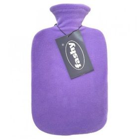 Fashy Termofor Lila Polar Kılıflı 2 lt Sıcak Su Torbası