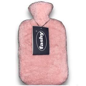 Fashy Termofor Pembe Peluş Kılıflı 2 lt Sıcak Su Torbası
