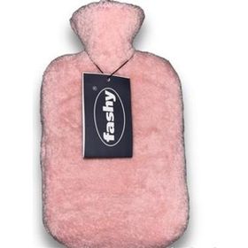 Fashy Termofor Pembe Peluş Kılıflı 2 lt Sıcak Su Torbası
