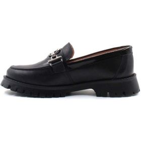 Fast Step 006XA0016 Siyah Hakiki Deri Erkek Çocuk Casual Ayakkabı