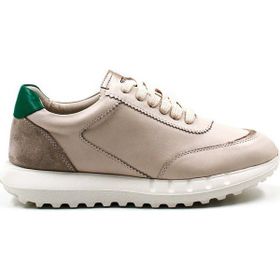 Fast Step 009ZA0631 Bej Hakiki Deri Kadın Casual Ayakkabı