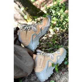 Fast Step 117SMA1492 NBJ Bej Nubuk Hakiki Deri Erkek Outdoor Bot