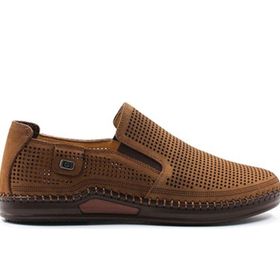Fast Step 126MA803 Taba Hakiki Deri Erkek Casual Ayakkabı