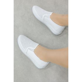 Fast Step 139ZA600-1 Beyaz Hakiki Deri Kadın Casual Ayakkabı