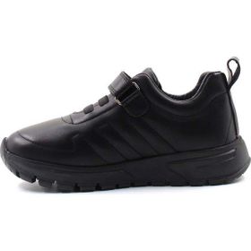 Fast Step 157XA2097 Siyah Hakiki Deri Kız Çocuk Casual Ayakkabı