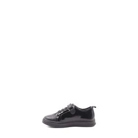 Fast Step 157XA6063 Rugan Hakiki Deri Siyah Unisex Çocuk Casual Ayakkabı
