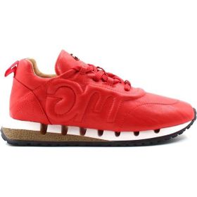Fast Step 167ZA40046-3 Kırmızı Hakiki Deri Kadın Casual Ayakkabı