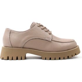 Fast Step 581ZA2841 Vizon Hakiki Deri Kadın Casual Ayakkabı