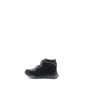 Fast Step 612SFA1586-1 Siyah Hakiki Deri Unisex Çocuk Klasik Bot