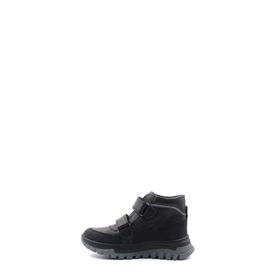 Fast Step 612SFA1586-1 Siyah Hakiki Deri Unisex Çocuk Klasik Bot