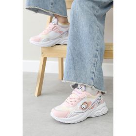 Fast Step 615XCA305 Pudra Beyaz Unisex Çocuk Sneaker Ayakkabı