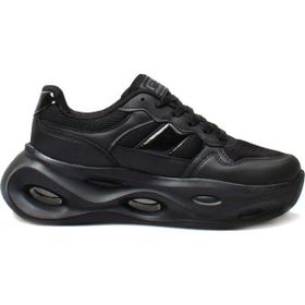 Fast Step 666ZA154 Siyah Kadın Sneaker Ayakkabı