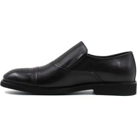 Fast Step 741MA201210EV Siyah Hakiki Deri Erkek Klasik Ayakkabı