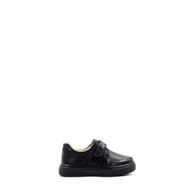 Fast Step 770PA817 Siyah Hakiki Deri Unisex Çocuk Casual Ayakkabı