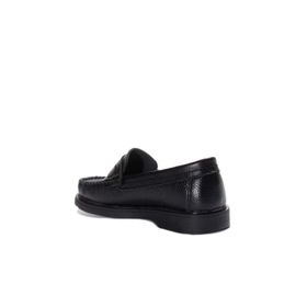 Fast Step 837XCA999 Siyah Hakiki Deri Unisex Çocuk Casual Ayakkabı