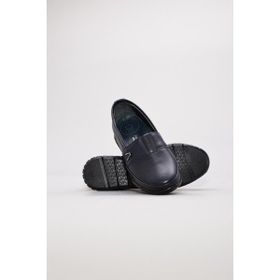 Fast Step 864ZA101 Lacivert Hakiki Deri Kadın Casual Ayakkabı
