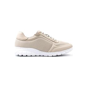 Fast Step 950ZAS8023LRZ Hakiki Deri Bej Kadın Casual Ayakkabı