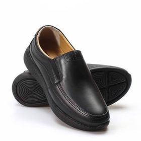 Fast Step 951MA204 Siyah Hakiki Deri Ortopedik Erkek Casual Ayakkabı