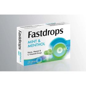 Fastdrops Nane Mentol C Vitaminli 24 Pastil