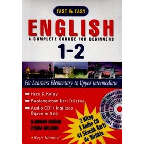 FAST&EASY,HIZLI & KOLAY İNGİLİZCE ÖĞRENİM SETI (2 KITAP, 3 CD, 44 SÖZCÜK KARTI) - BEKIR ORHAN DOĞAN