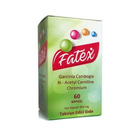 Fatex 60 Kapsül Garcinia Cambogia L-Carnitine Chromium