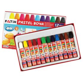 Fatih 0034 12 Renk Pastel Boya