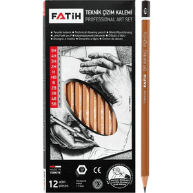 Fatih 12 Li Teknik Çizim Kalemi Okul Seti