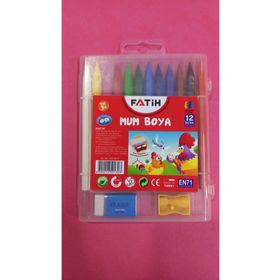 Fatih 12 Renk Uzun Crayon Mum Boya
