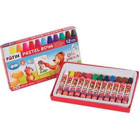 Fatih 12'li Renkli Pastel Boya