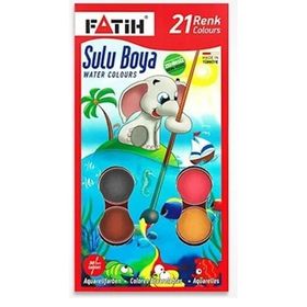 Fatih 21 Renk Sulu Boya