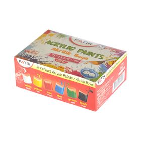 Fatih 25 ml 6 Renk Akrilik Boya