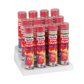Fatih 33114 12 Renk Tam Boy Metal Tüp Kuru Boya Kalemi