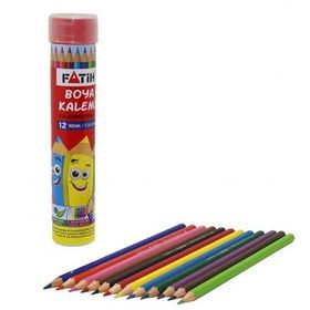 Fatih 33412 Black Wood 12'li Tam Boy Kuru Boya