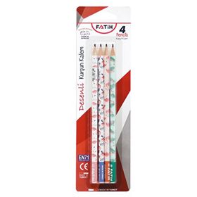 Fatih 4'lü Desenli Kurşun Kalem