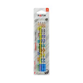 Fatih 4'lü Desenli Kurşun Kalem
