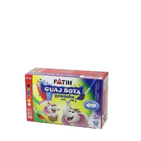 Fatih 50410 6 Renk 125 gr Guaj Boya