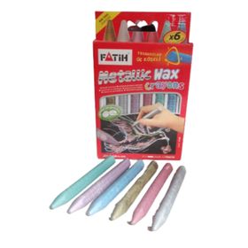 Fatih 6 Renk Metalik Jumbo Mum Boya