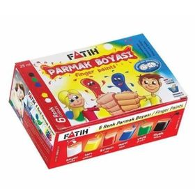 Fatih 6x25 ml Parmak Boyası