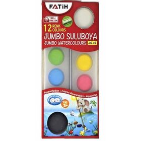 Fatih Jumbo 12 Renk 12 Sulu Boya