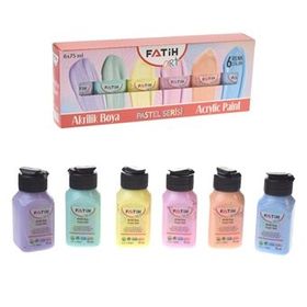 Fatih Kırtasiye Pastel Renk Akrilik Boya
