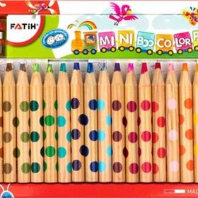 Fatih Miniboo 20 Renk Yarım Boy Naturel Kuru Boya