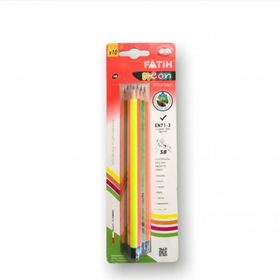 Fatih Neon 10`lu Blister Kurşun Kalem